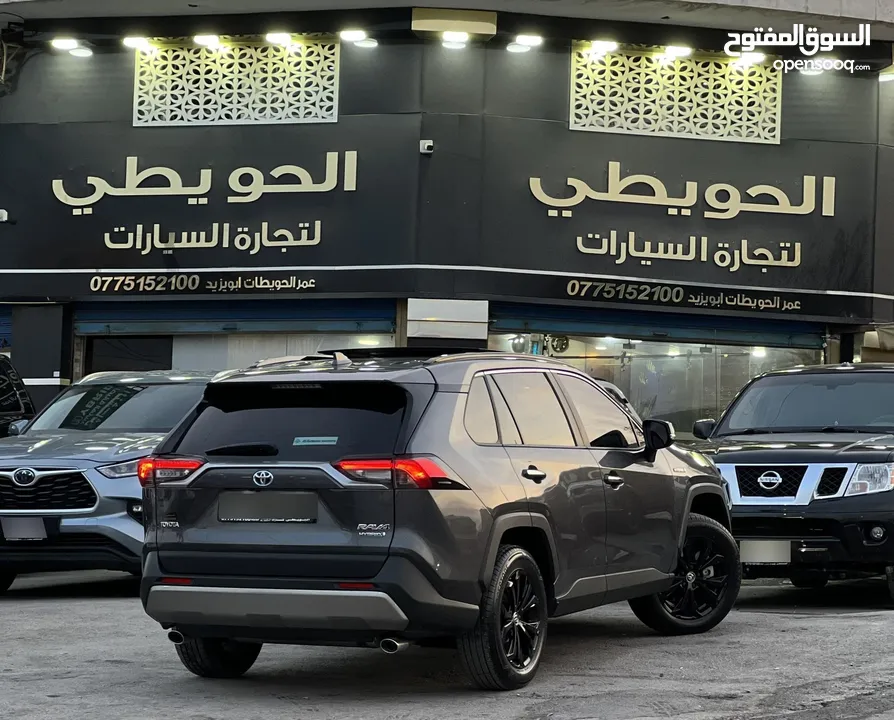 تويوتا راف فور 2024 بانوراما عداد  4 الآف كيلو فقط جمرك جديد ( قابل للبدل )
