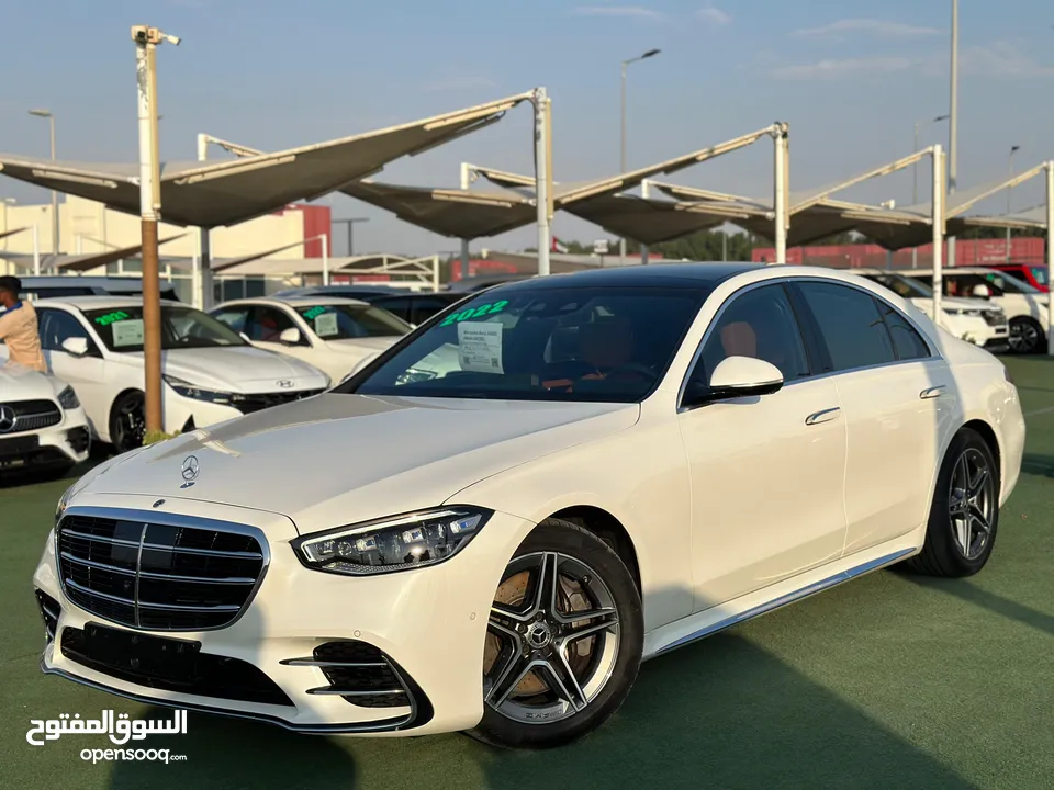 Mercedes-Benz s400 d 4matic - 2022--‎-مرسيدس بنز s400 d 4maitc-2022-حالة ممتازة