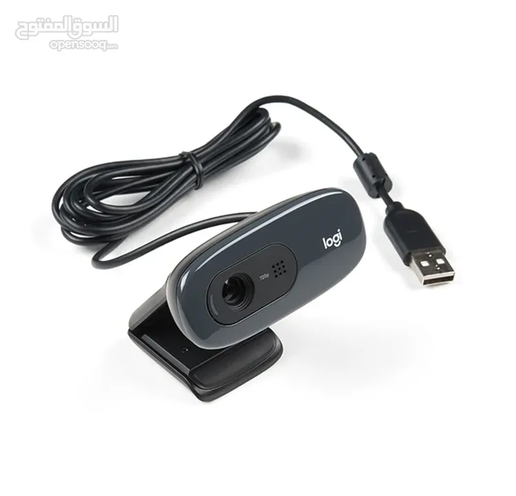 للطلاب Logitech C270 HD Webcam كاميرا ويب للبث المباشر و zoom ممتازة وعملية لساعات عمل طووويلة جدا