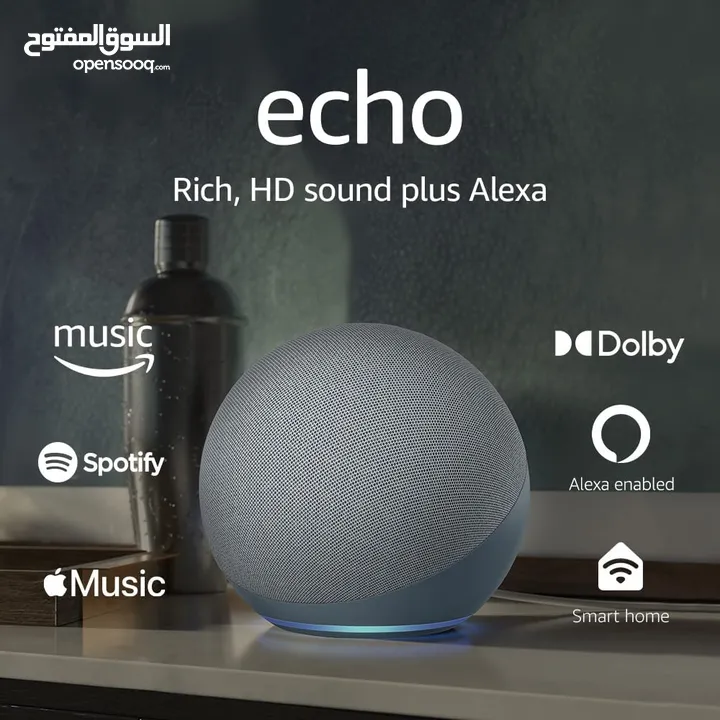 Amazon Echo (4th generation)  With premium sound