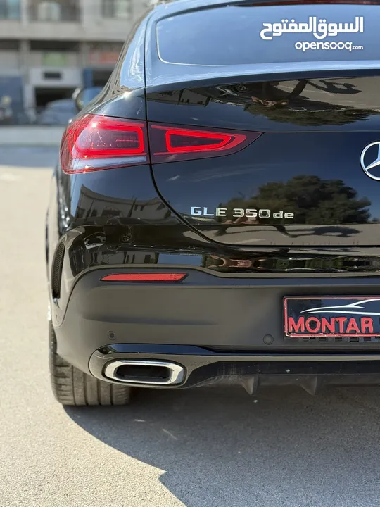 مارسيدس GLE 350 de ترخيص 2022 محرك 2000 هايبرد plug in(ديزل+كهرباء) جير أوتوماتيك 314 حصان