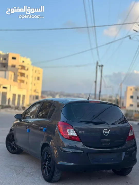 اوبل كورسا خاليه من الحوادث للبيع نص بنص او كاش