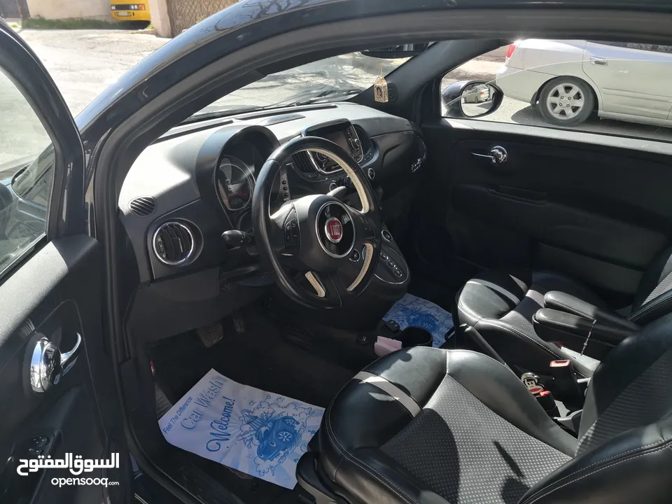 فيات 500E موديل 2017 دفعة 2500 والباقي أقساط مدفوعة عن طريق البنك الإسلامي الاردني