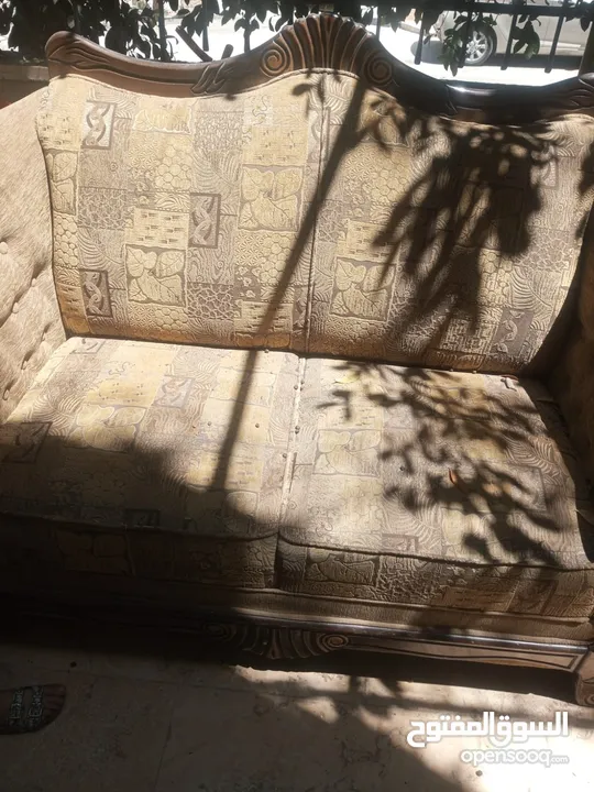 طقم كنب مستعمل 9 مقاعد للبيع