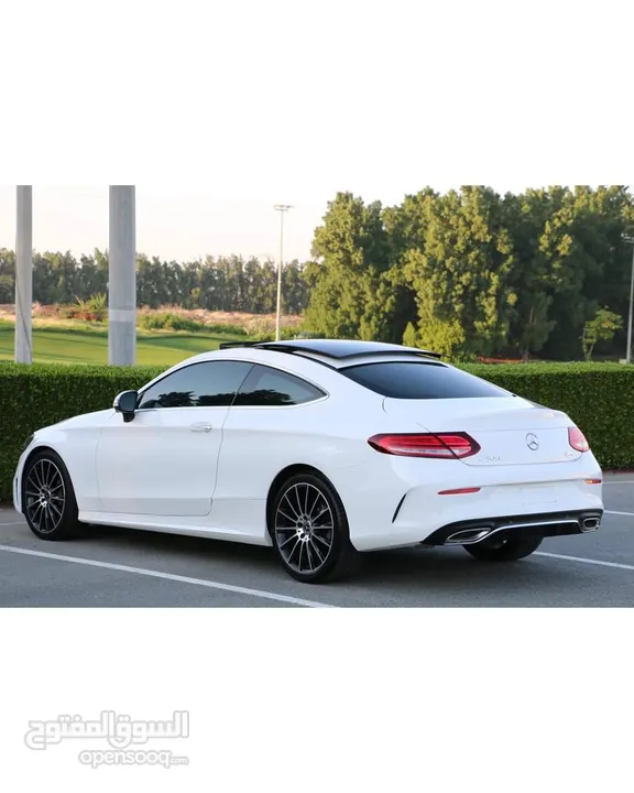 مرسيدس بنز اي ام جي  C200 كوبي خليجي 2019 تشييكات الوكالة Mercedes Benz AMG C200 COUPE 2019