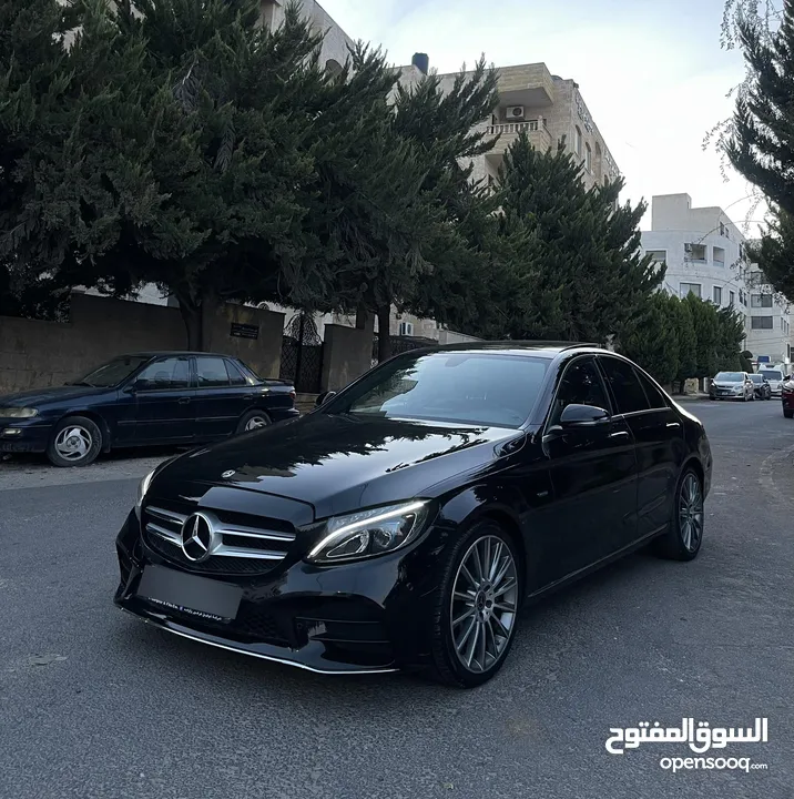 مرسيدس بنز C350e 2018 AMG وارد وصيانة غرغور