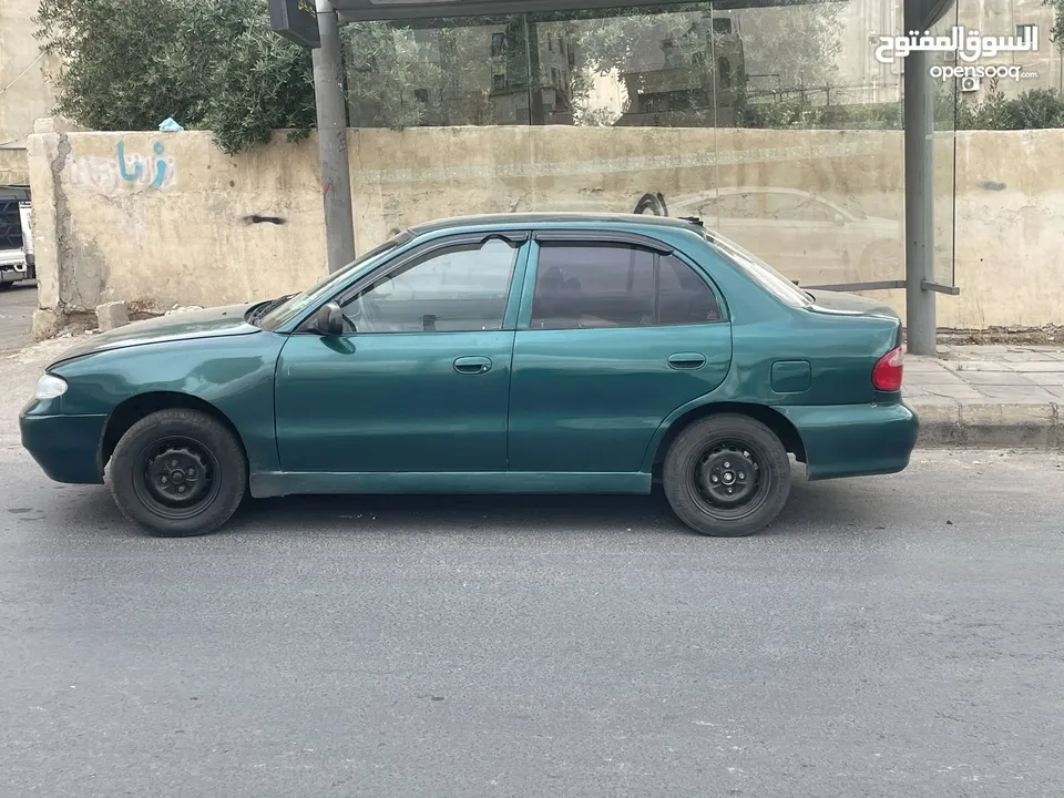 هونداي اكسنت موديل 1998 بحاله جيده جدا