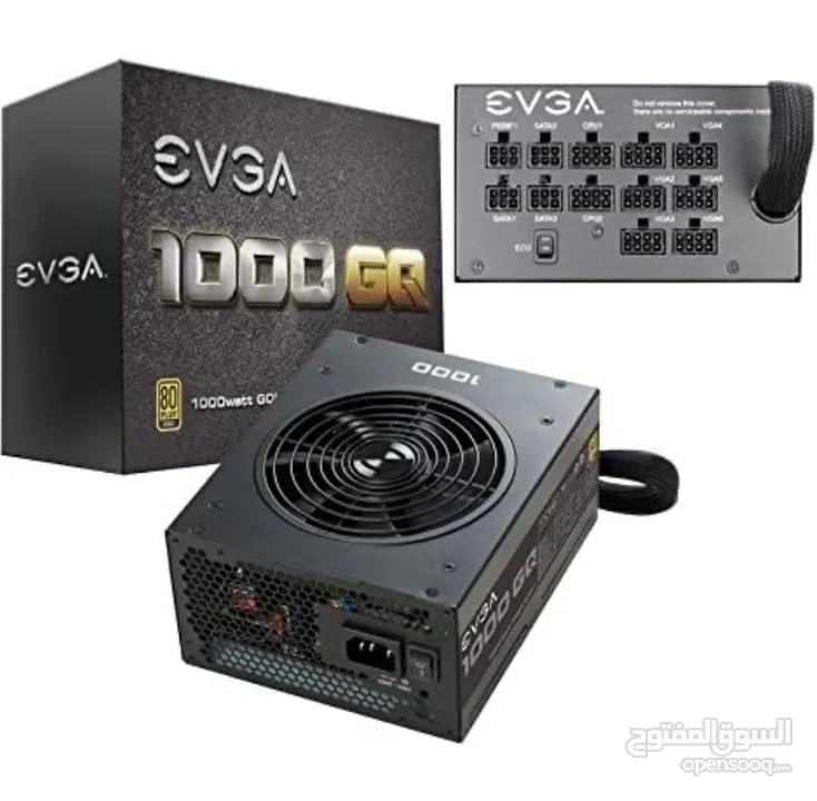 Used EVGA 1000w  مزود طاقه من شركه EVGA