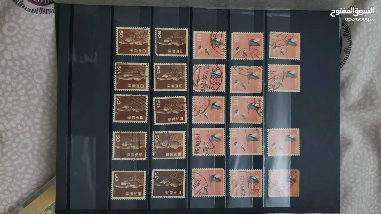 للبيع طوابع بريد قديم للعديد من دول مرتبة اصلية For sale old postage stamps from many countries,  or