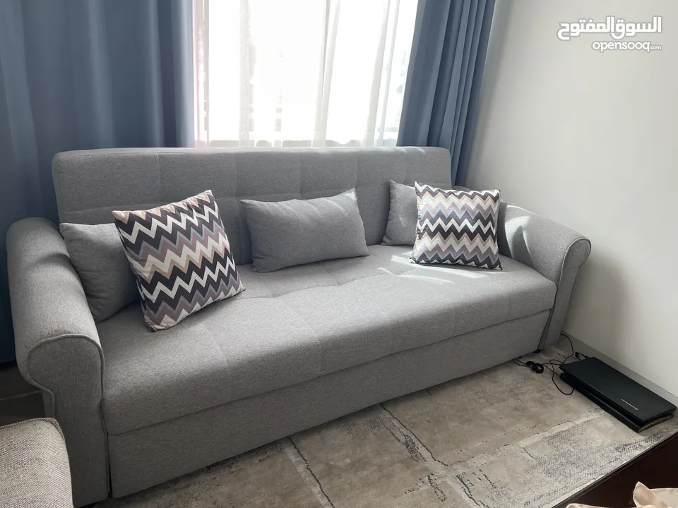 Sofa bed brand new very comfortable with  billows