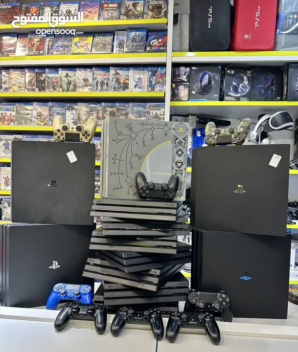 بلايستيشن 4 فات مع كفاله  PS4 Fat بافضل الاسعار