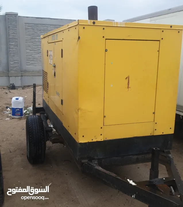 مولد بيركينز 115 kva موديل 2007 نظيف جدا جدا