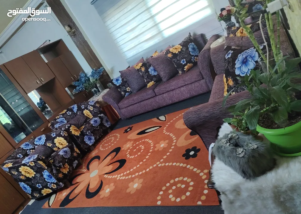 طقم كنب 7 مقاعد مميز بسعر مغري