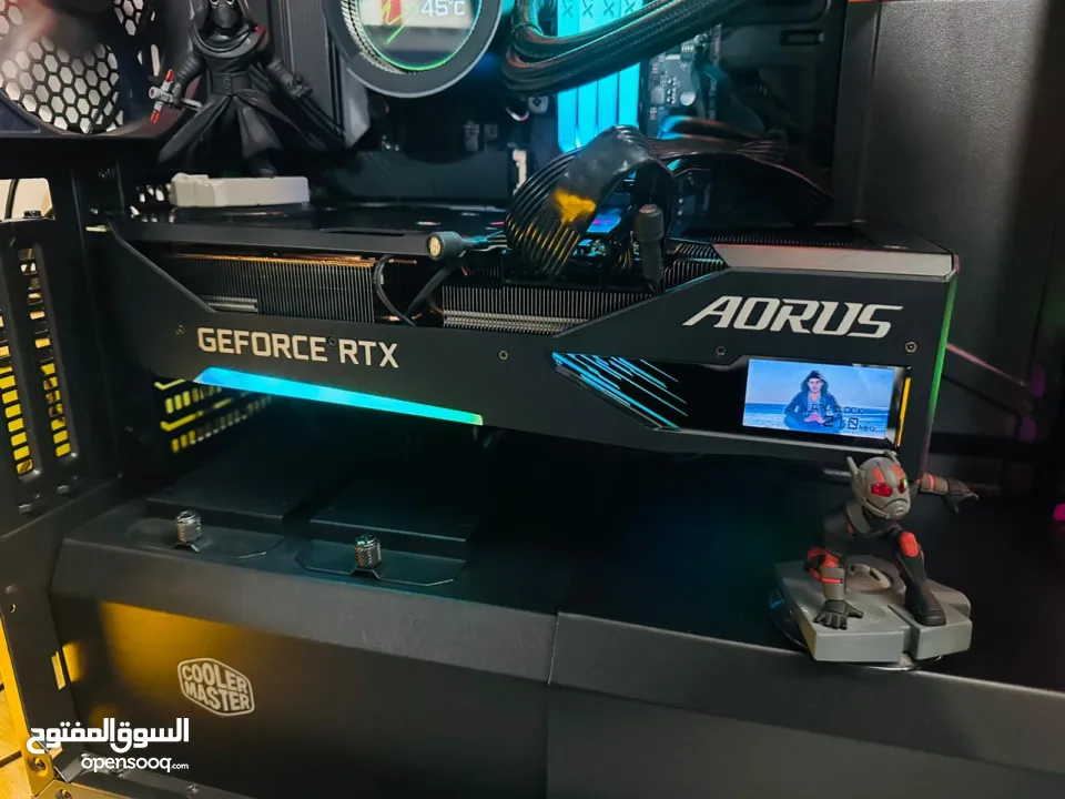 Aorus Rtx 3070ti Master كرت شاشة
