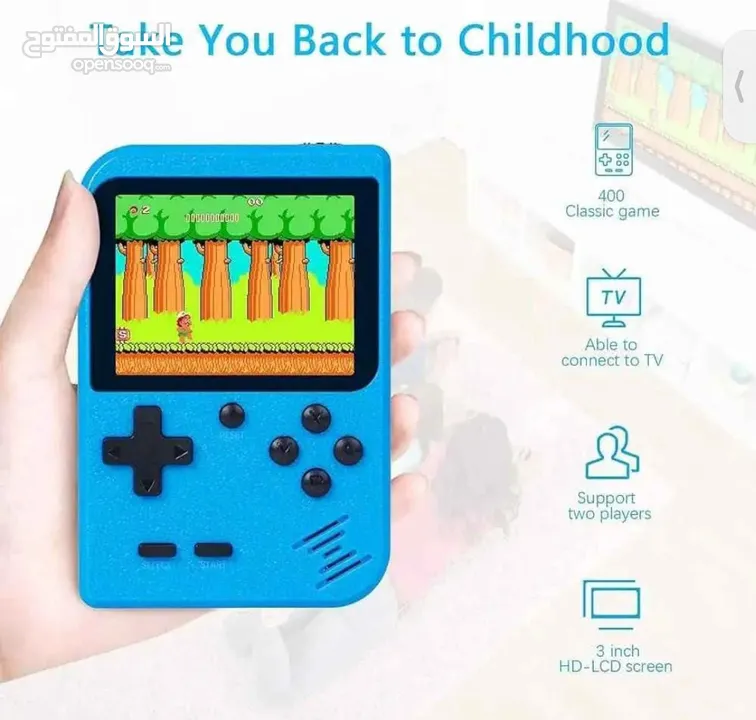 جهاز العاب اتاري ماريو   Game Box  رجّع ذكريات الطفولة بنكهة جديدة وممتعة فرح صغيرك .