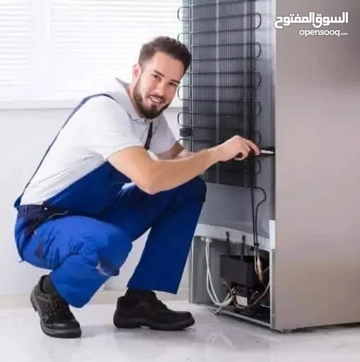 (مشغل التبريد الفني) صيانة ثلاجات غسالات افران غاز فريزرات كولارات ميكرويف ثلاجات عرض صيانة مكيفات