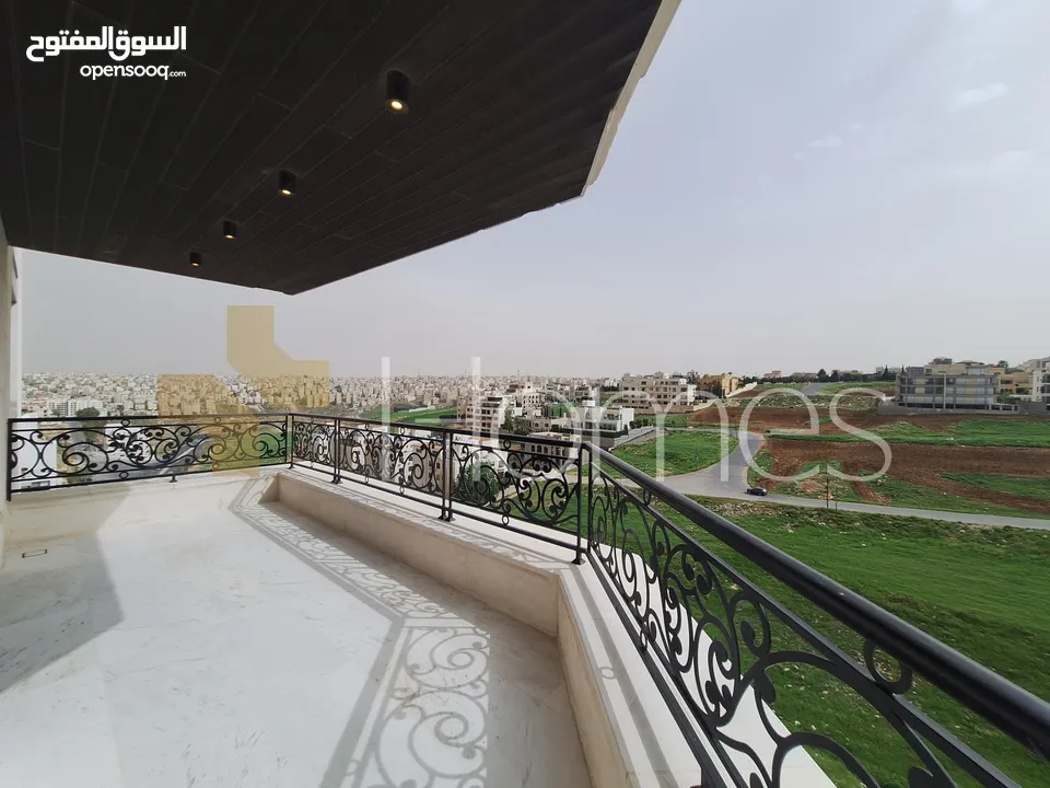 شقة طابق اول للايجار في عبدون بمساحة بناء 350م