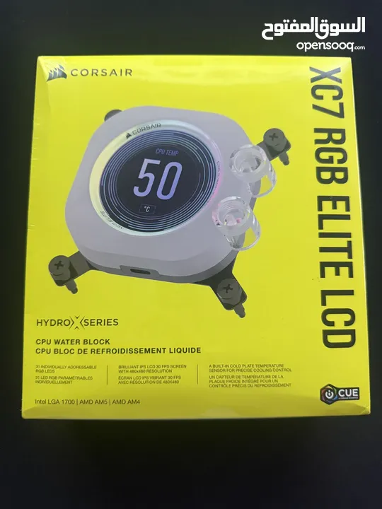 Corsair XC7 RGB ELITE LCD cpu water block