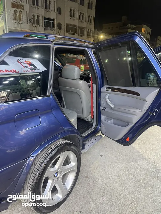 BMW X5 موديل 2001 فحص كامل ترخيص وتنازل واطي للبيع او البدل ع مرسيدس E200 موديل 2004