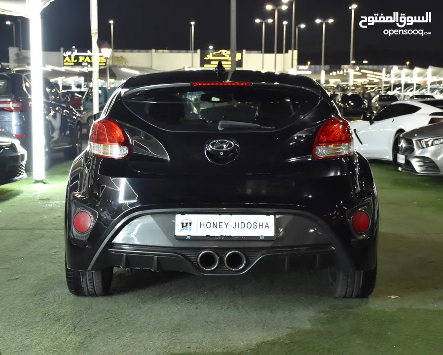 Hyundai Veloster ( 2015 Model ) in Black Color American Specs