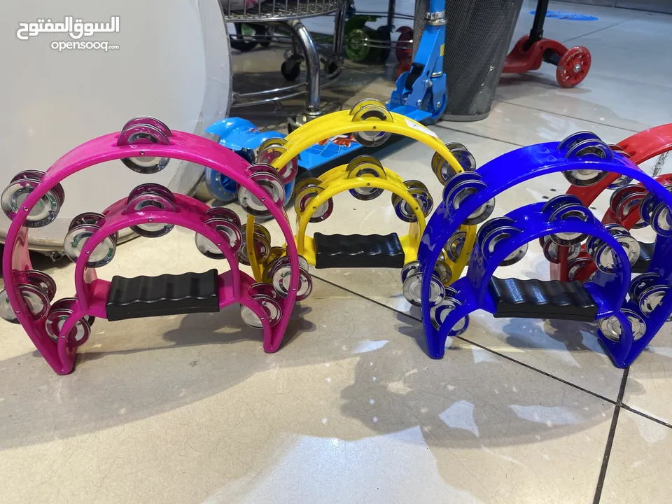 تامبولين اشكال مختلفة والون مشكلة
