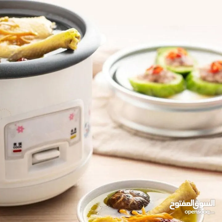 طنجرة طبخ الارز و المفتول الكهربائيه   حبه بحبه و الخضار و اللحوم لمذاق ممبز دون التصاق و  اقتصاديه