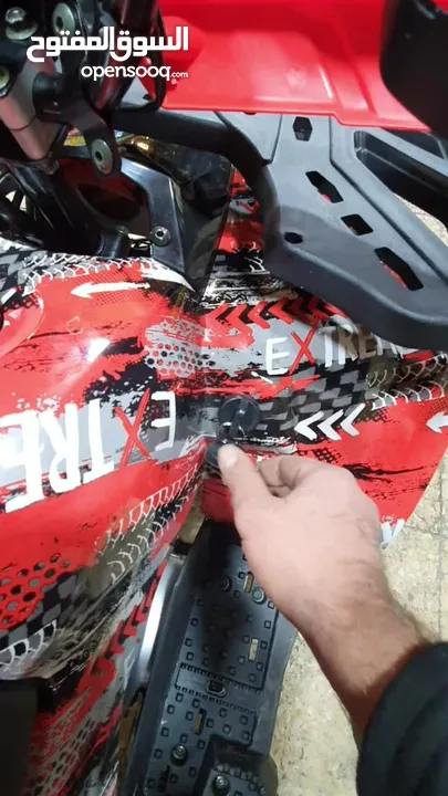 دراجة دباب Levan 125cc  تمتيك 3سرعات+ديفارس
