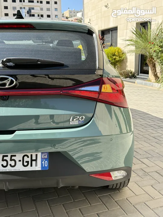 هونداي i20 ترخيص 2023 محرك 1000 بنزين/بطاريه مساعده 48v