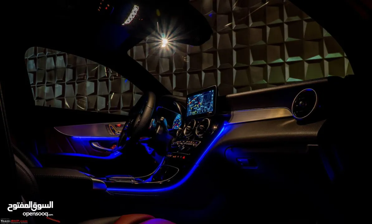 Mercedes Benz Glc 300e 4matic AMG  2021 صلاة النبي الجب مسكر مواصفات