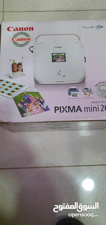 ماكنة طباعة صور ملون canon  pixma mini
