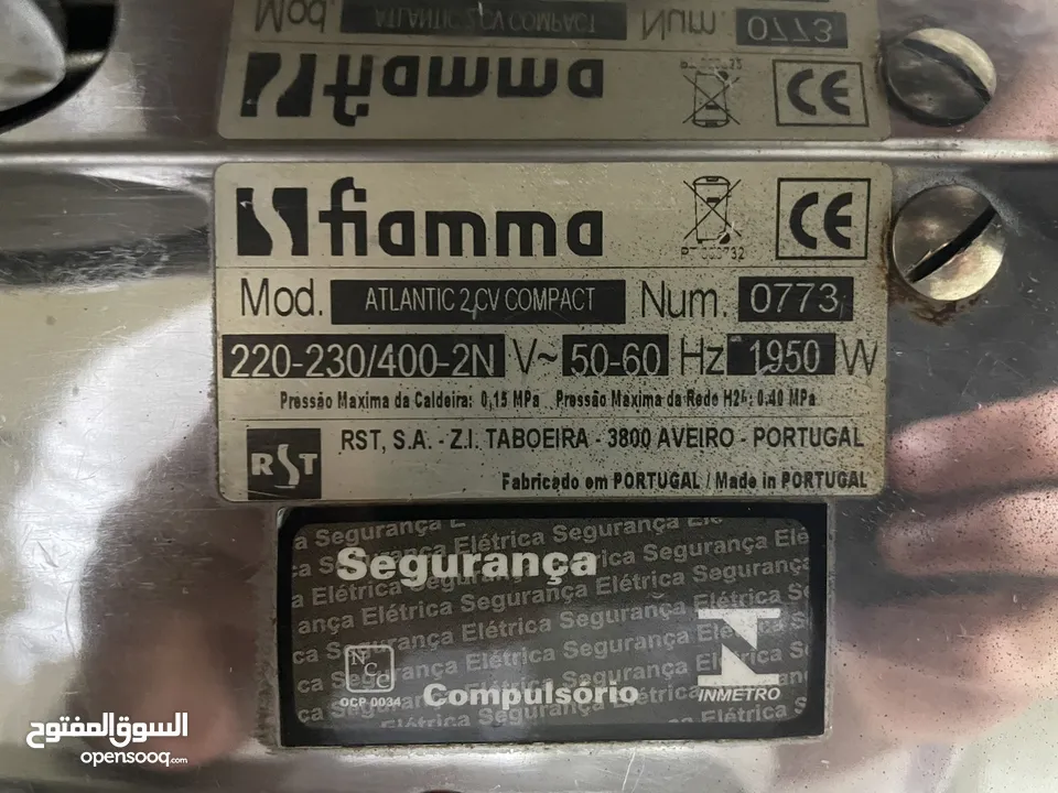 Fiamma coffee machine مكينة قهوة