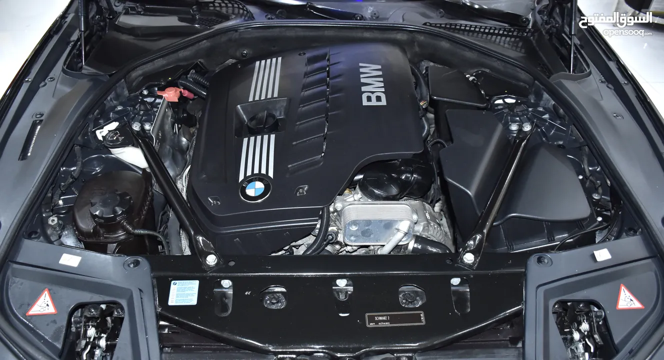 BMW 523i ( 2011 Model ) in Black Color GCC Specs