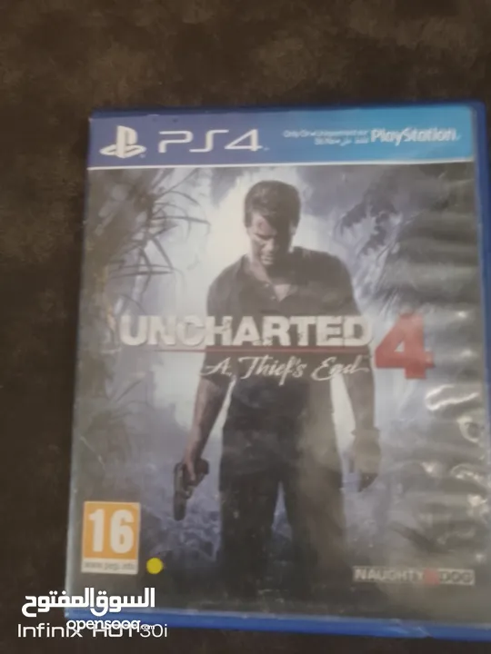 cd ps4  uncharted4+ shadow of thecolossus