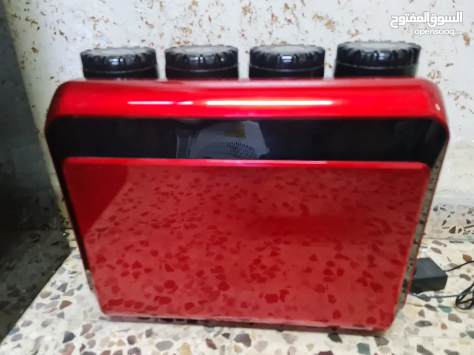 فلتر مياه تايواني حفر 9مراحل مع UV وساعه ضغط وستاند بسعر مغري