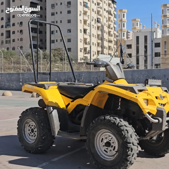 تركترون  بمبادير دفع رباعي  بنزين  2014 450cc