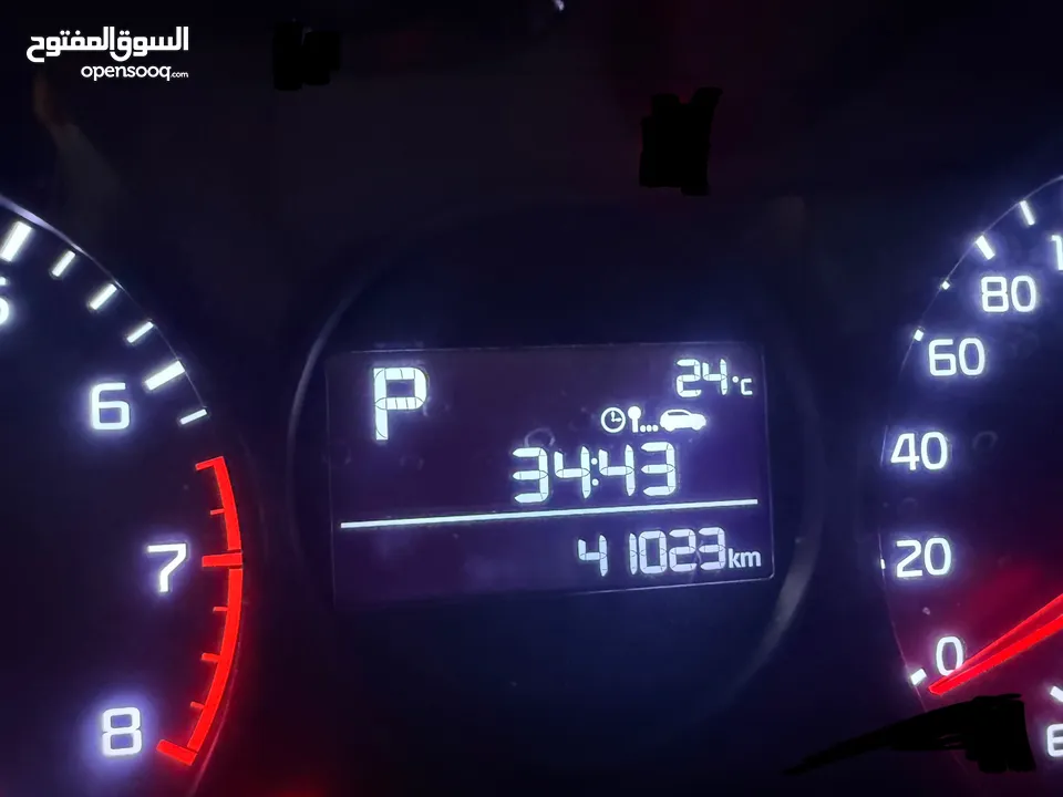 كيا بيكانتو موديل 2020 نخب النخب ولا ضربة عداد 40 كيلو فقط لسا بالنايلون السيارة