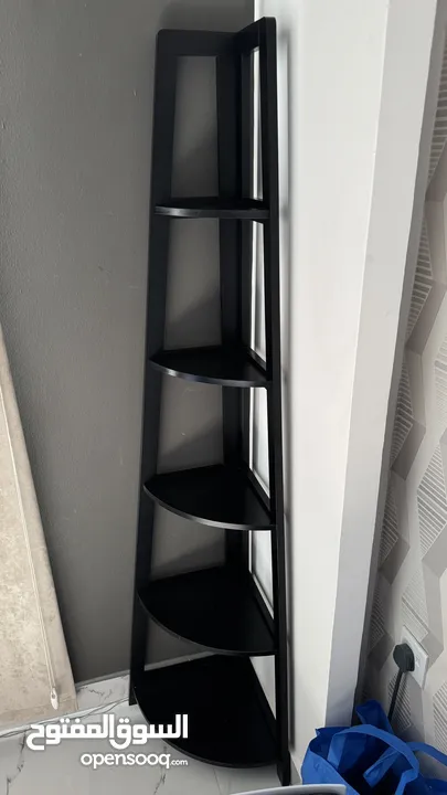 IKEA corner shelf stand used