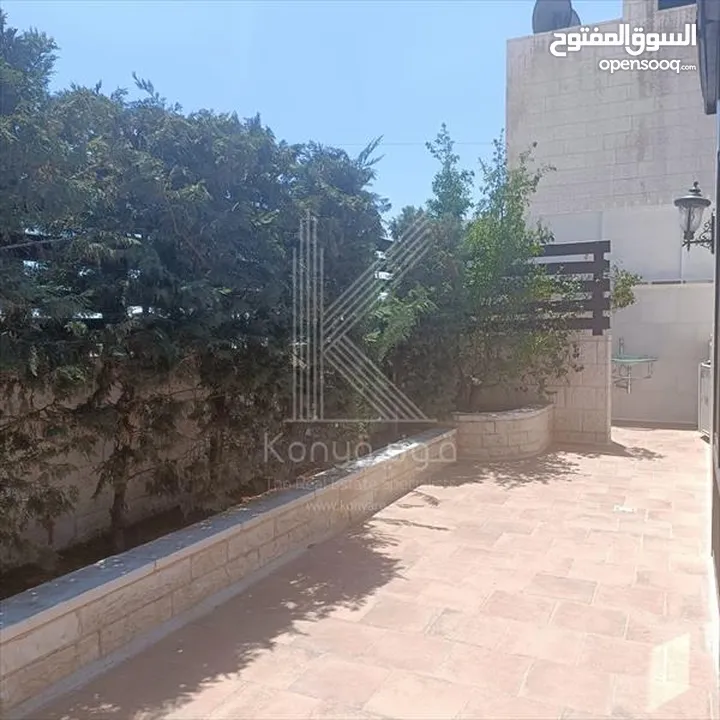 Furnished -Roof Floor Apartment For Rent In Amman- Dair Ghbar