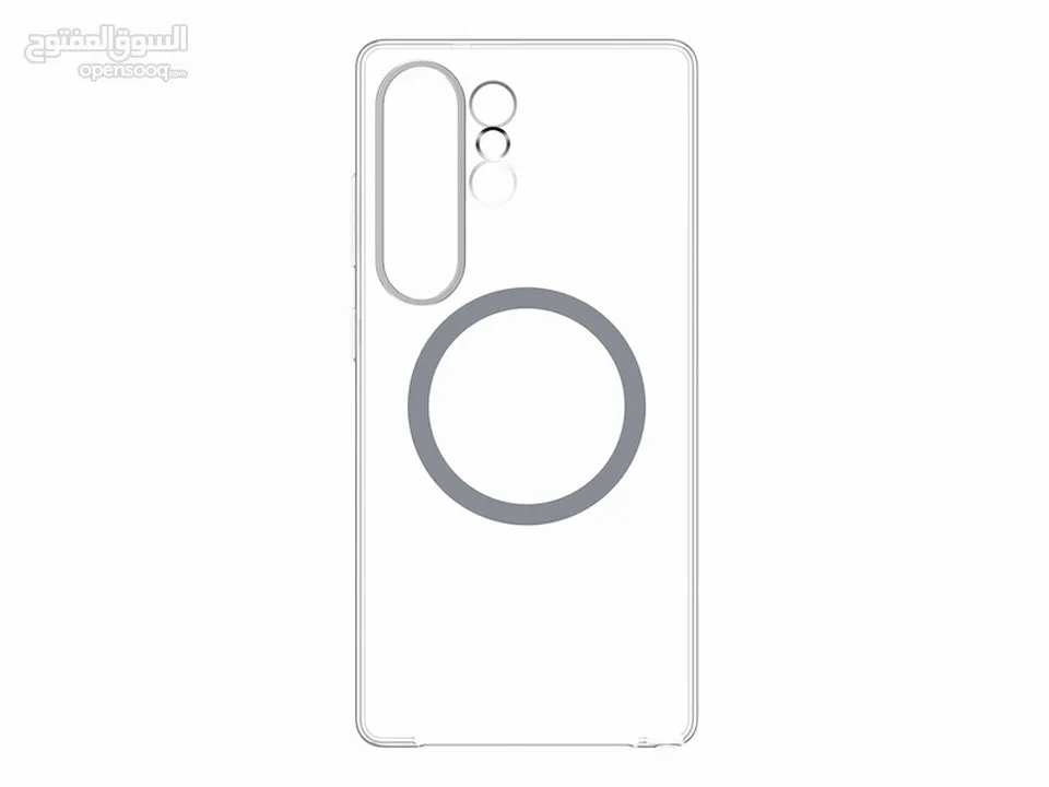 Samsung S25 Ultra Clear Magnet Case كفر سامسونج اس 25 الترا شفاف الاصلي
