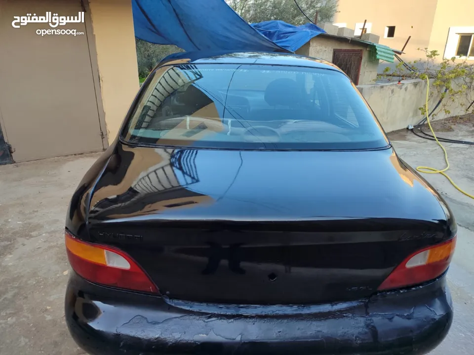 سيارة هيونداى النترا موديل 99 اوتومات ماطور 1.6 بنزين اوتومات