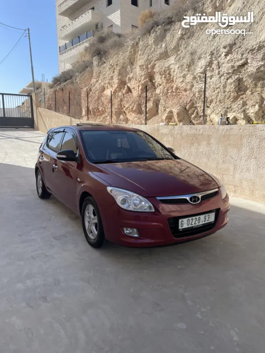 i30 للبيع موديل 2008 فتحة سقف فحص نظيف موجودة في بيت لحم