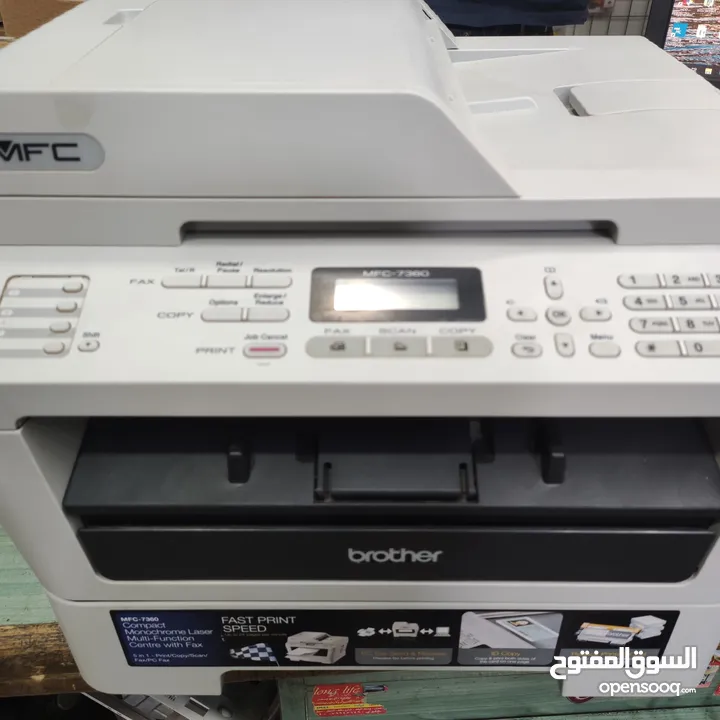 طابعة ليزر، سكانر و كوبير MFC-7060