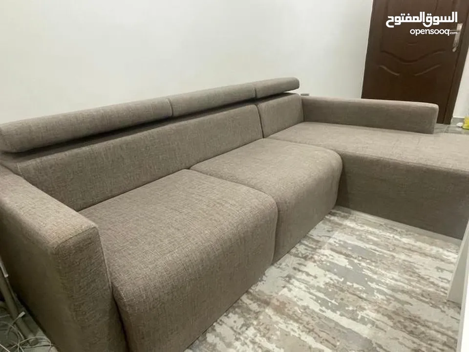 Sofa  grey كنبه