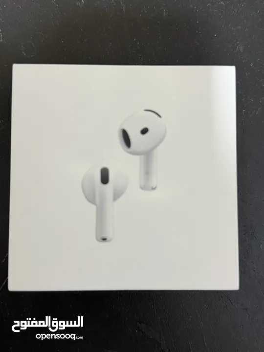 AirPods 4 with active noise  بدون ضمان وارد امريكا