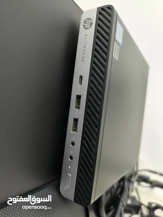 كمبيوتر كامل مدمج مع الشاشة  i7 * i5 Dell hp