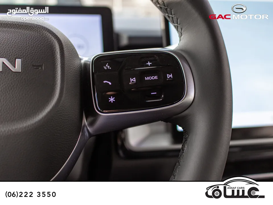 Gac 2023 الكهربائية مدى 500 كلم بدفعة  و كفالة 8 سنوات من الوكالة