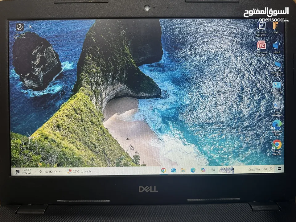 لابتوب dell جيل عاشر كرتين شاشة رام 16 بسعرر ببلاش