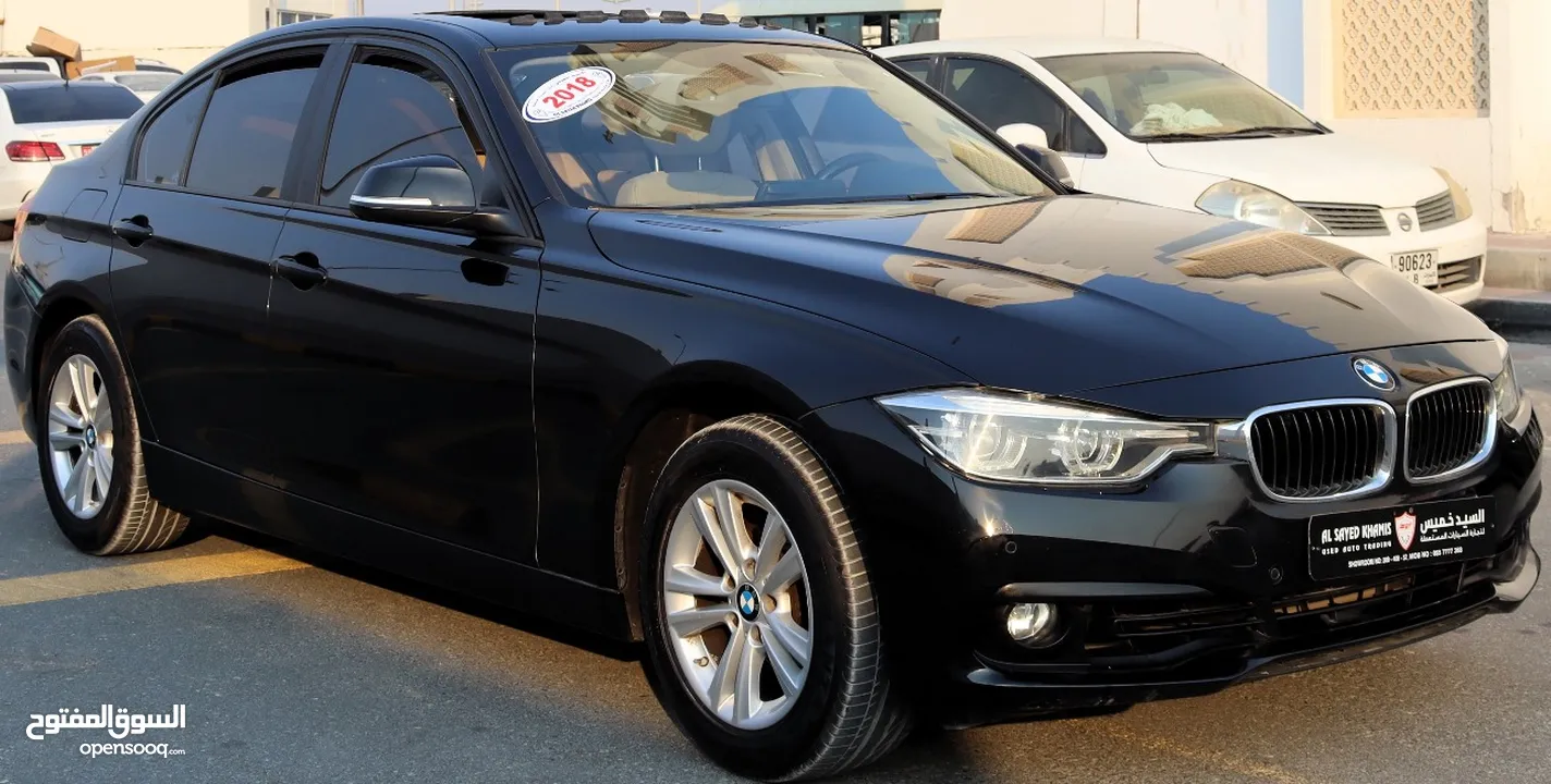 BMW 318 I  2018 GCC EXCELLENT CONDITION WITHOUT ACCIDENT
