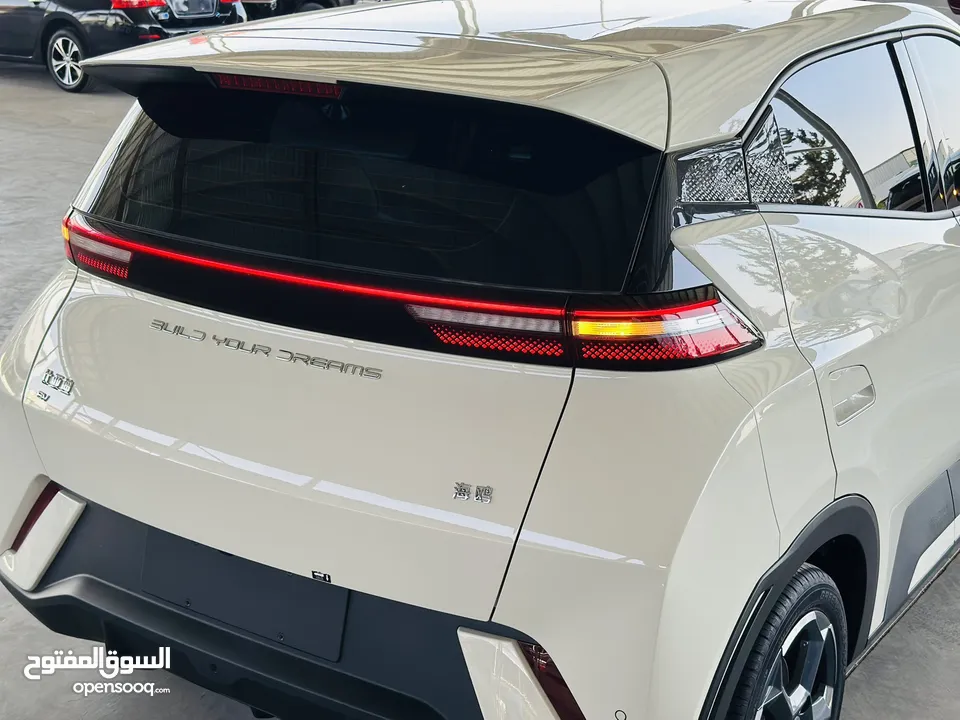 بي واي دي سيجال 405 البطاريه الكبيره 2023 flying لون بيج ممشى قليل 20 الف KM فحص كامل بدون ملاحظات