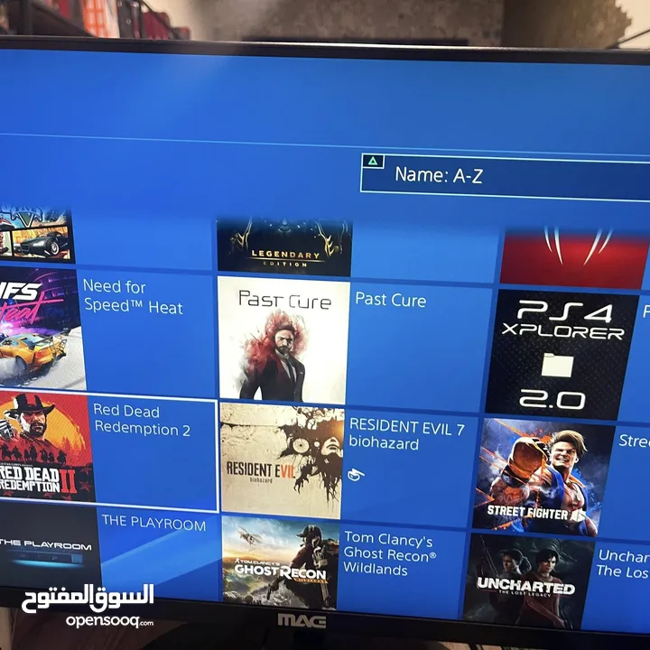 بلاستيشن فور سليم مهكر مع افخم 18 لعبة خرافية و ايدتين أصليات و كامل الكوابل بسعر 950 شيكل فقط